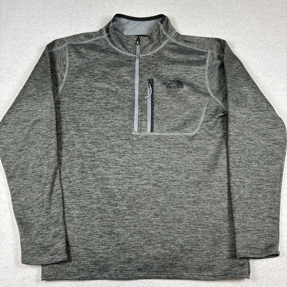 The North Face Men's‎ Canyonlands 1/2 Zip Pullover Medium Grey Outdoors Hiking